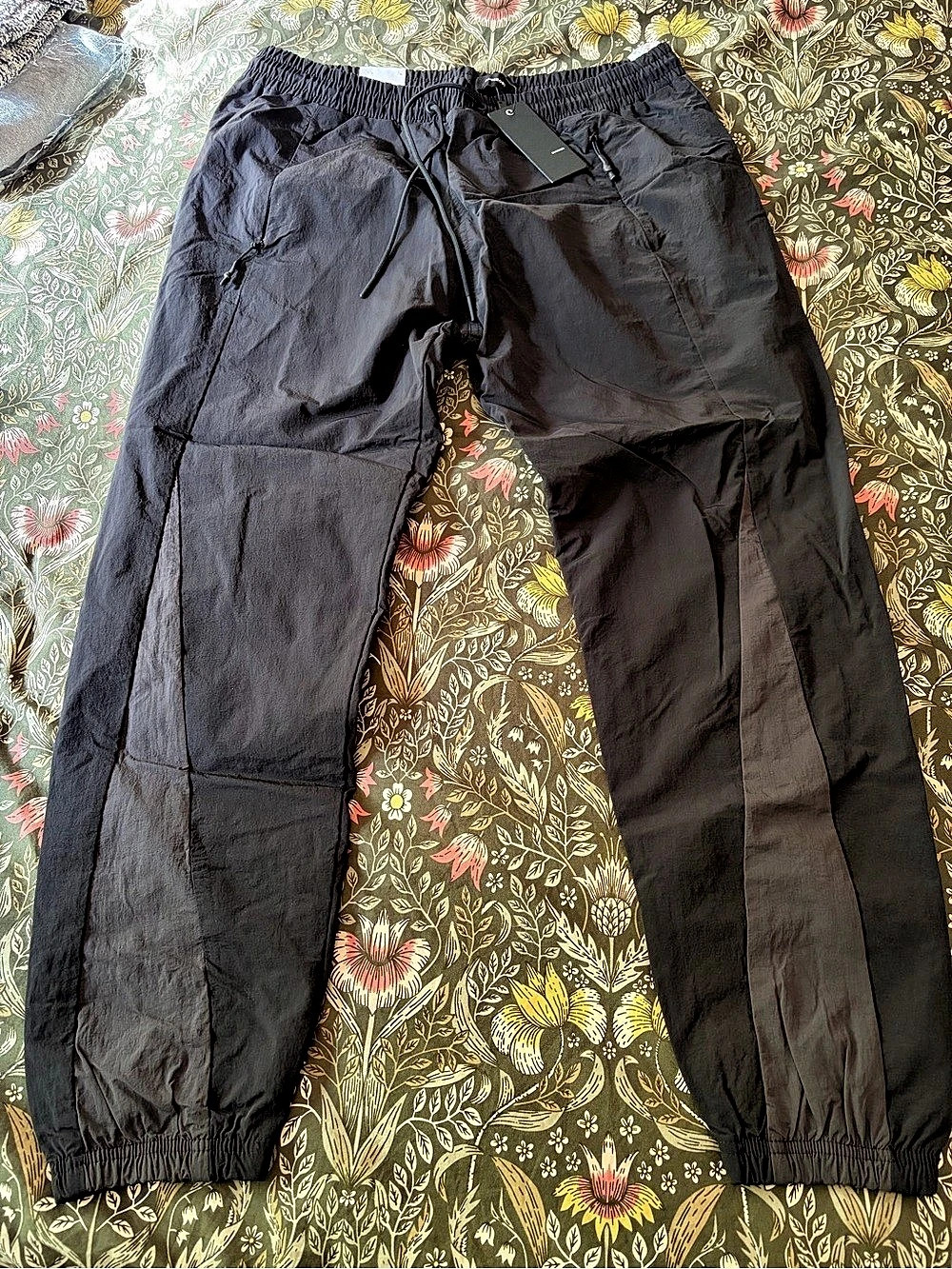 Zanerobe Panel Jumpsuit Color Block Cargo Jogger Size 36 NWT